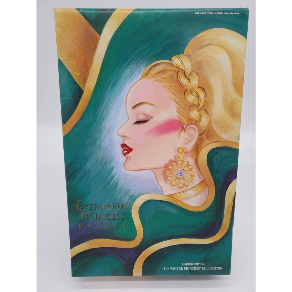 Barbie Evergreen Princess Doll - Winter Princess Collection 1994 - Picture 4 of 8